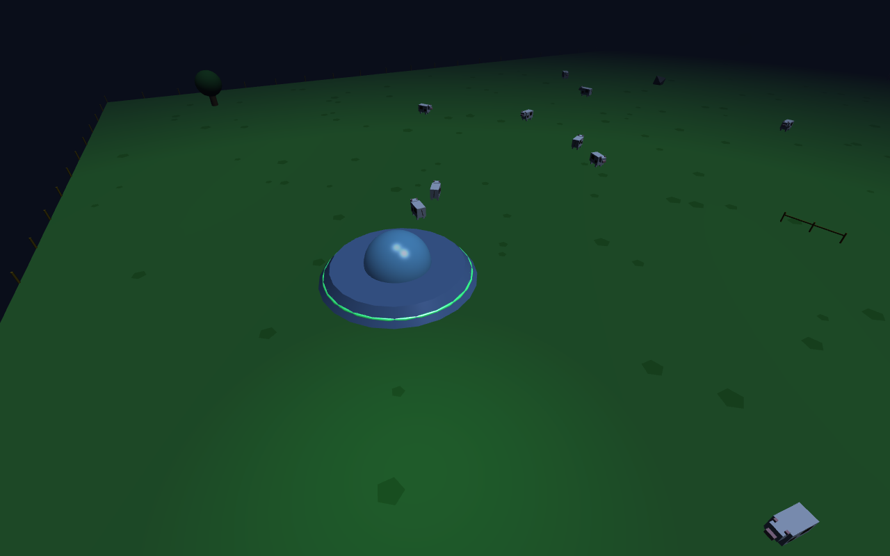 Scouting the field from above